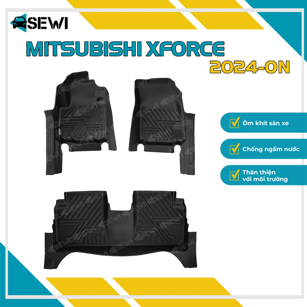 [SEWI] Thảm Lót Sàn Ô tô Nhựa TPE Cao Cấp Mitsubishi Xforce - Secondwife