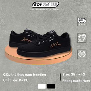 Giày Sneaker Nam Cá Tính Da PU Bền Đẹp Trending 2024 - G02