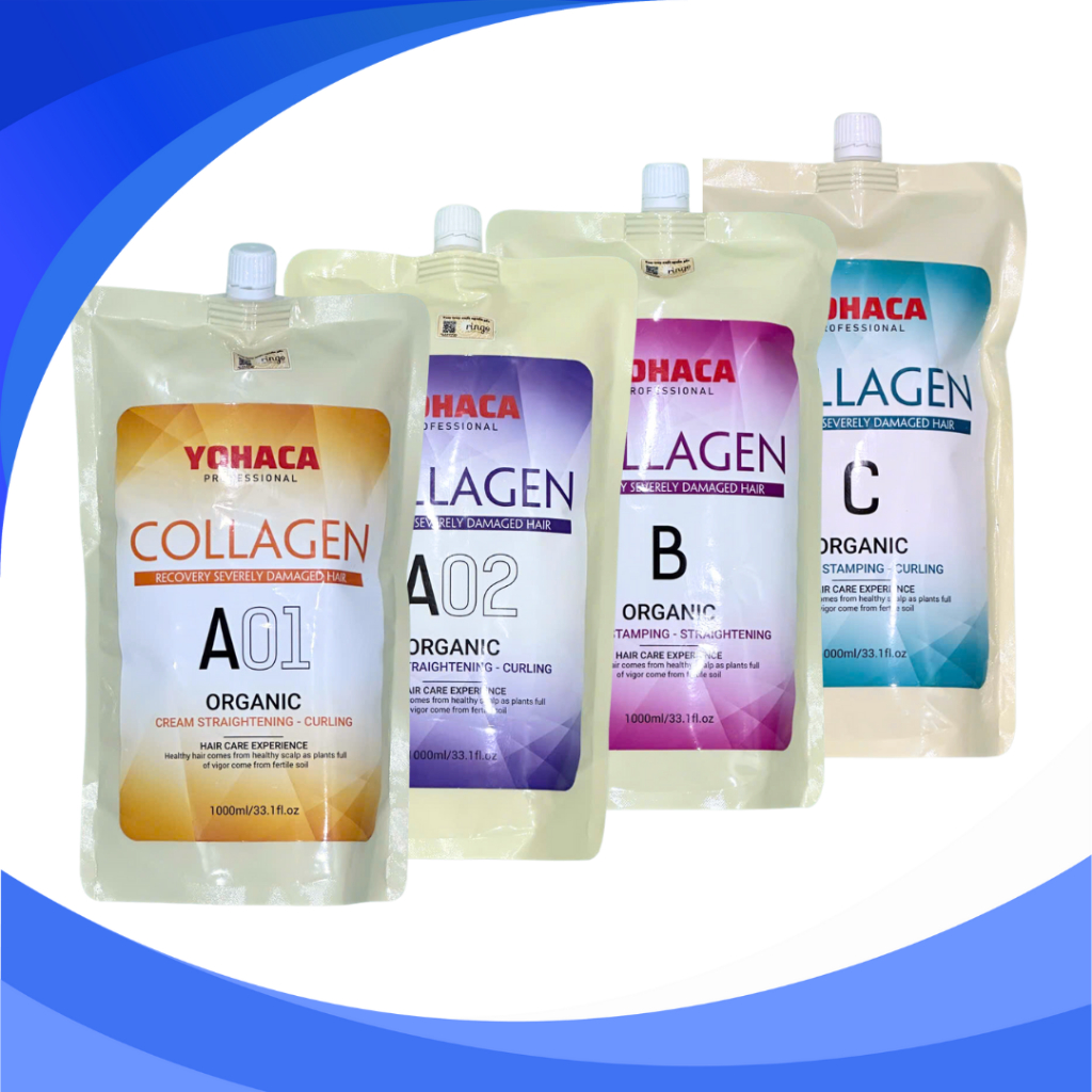 Cặp Thuốc Uốn Ép Tóc Yohaca LD88 1000ML Mùi Cafe