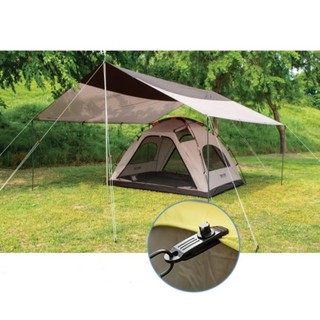 Kẹp tán lều, bạt cắm trại, picnic có khóa vặn cao cấp, tiện lợi