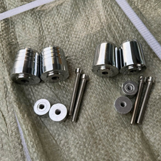  Gù SH tạ chống rung tay lái inox 304 - gù inox nặng 500g 