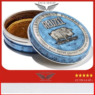 Sáp Vuốt Tóc Nam REUZEL Blue Pomade - Pomade Gốc Nước Con Lợn Xanh - 113gram - Loại Sáp Bán Chạy Nhất 2024