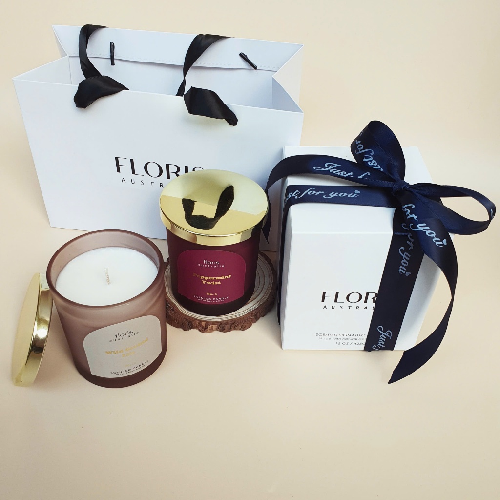 Nến Thơm FLORIS 8.47Oz 240G Sáp Đậu Nành Cao Cấp