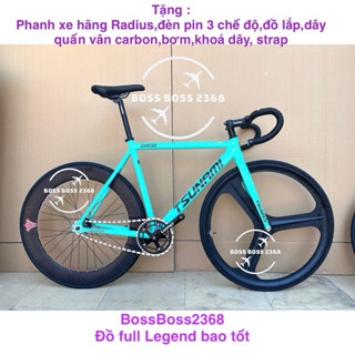 ( hàng có sẵn) xe đạp fixed gear Tsunami snm100 Real