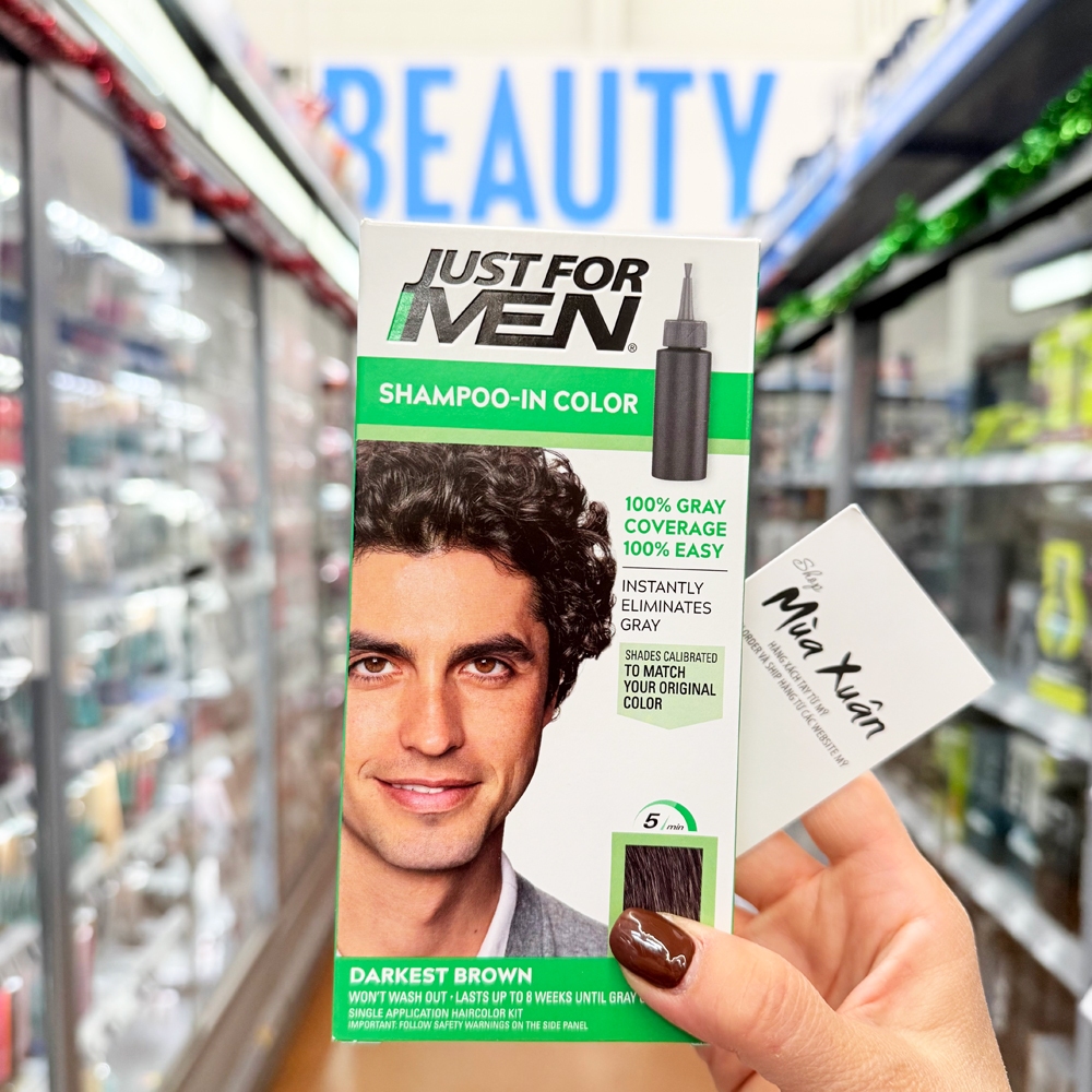 [NHIỀU MÀU] Nhuộm tóc Just For Men Shampoo-in Color