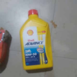 Nhớt shell vàng 1 lít - shell advance 20w 50