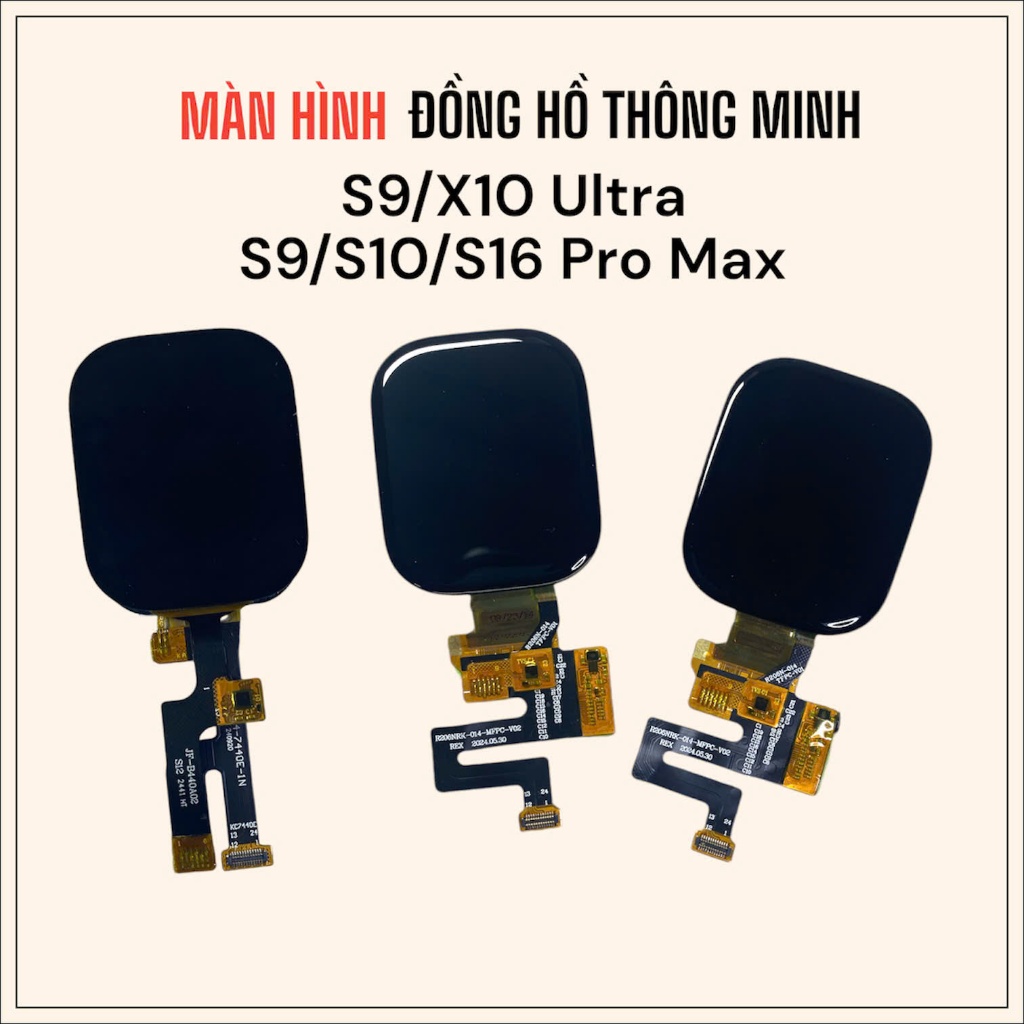 Màn Hình Đồng Hồ Thông Minh S9/S10/S16 Pro Max Và S9/X10 Ultra, Sản Phâm Mới Mới Zin Ch'ính Hã.ng