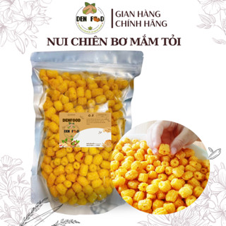 Nui Chiên Giòn Tẩm Bơ Mắm Tỏi Siêu Ngon - Bịch 500gr