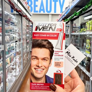 [NHIỀU MÀU MỚI] Nhuộm tóc Just For Men Easy Comb-in Color
