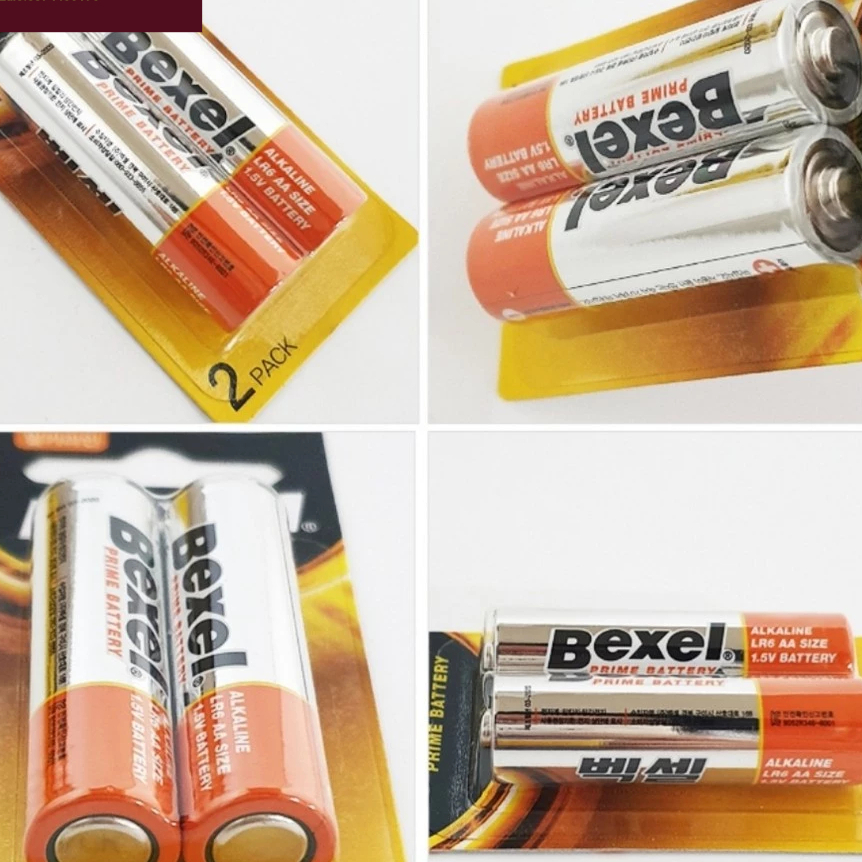 Pin khóa cửa từ 3 vỉ 6 viên - LR6 pIn AA