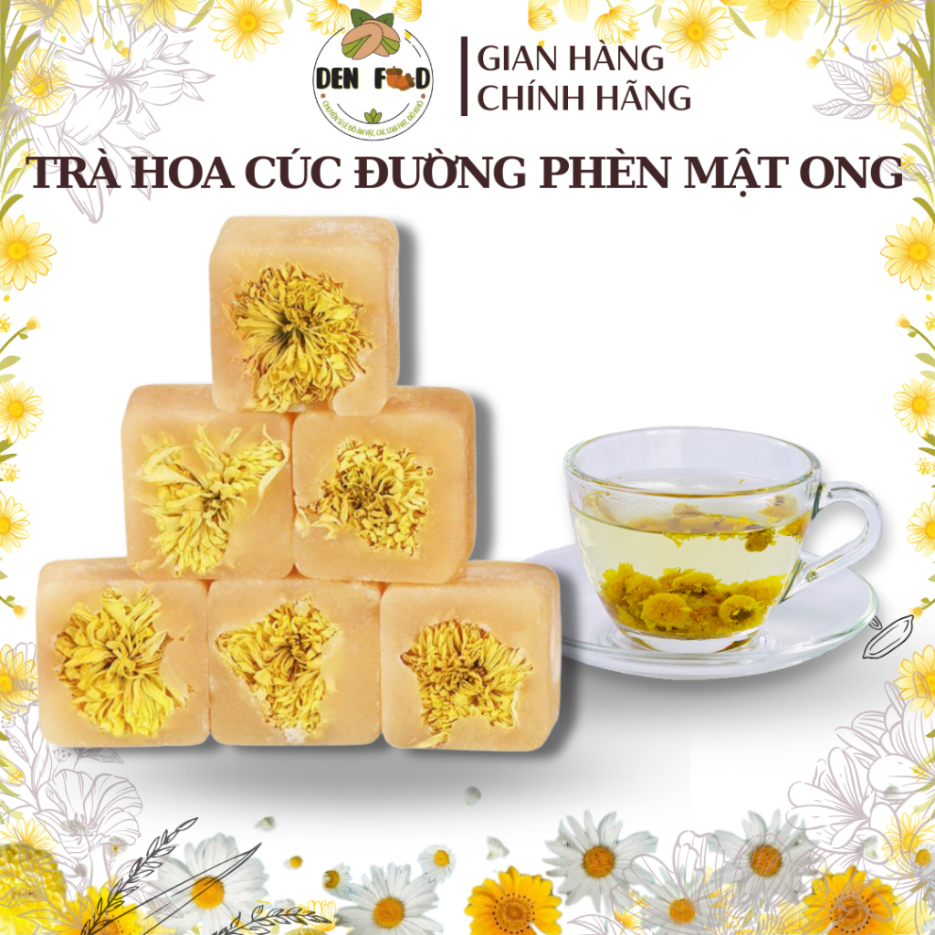 Trà Hoa Cúc Đường Phèn Mật Ong