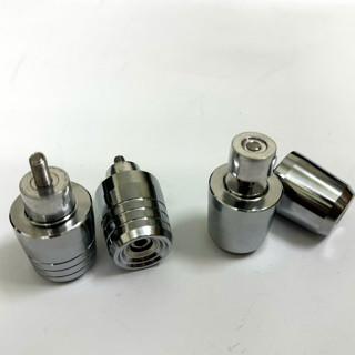  GÙ TẠ TAY LÁI - Cặp gù chống rung - nguyên khối inox304 siêu nặng   380gr   dùng thông dụng cho nhiều loại xe 