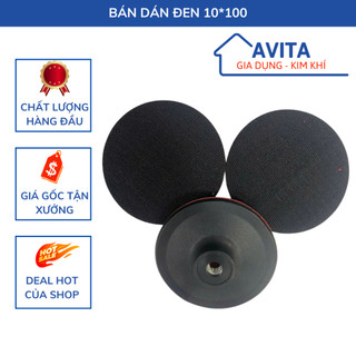 BÁT DÁN ĐEN PHI 100, bát dán, đế dính dùng cho máy chà nhám