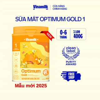Sữa bột Vinamilk Optimum Gold 1 - Sữa mát HMO giúp bé tăng cân, tiêu hóa tốt