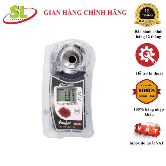 Máy đo Brix Và TDS cà phê Pal Coffee Atago Nhật Bản