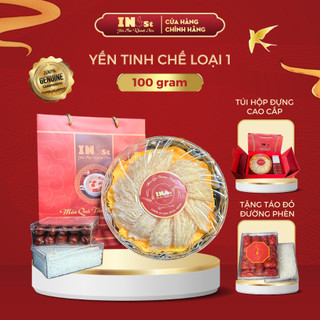  100g YẾN TINH CHẾ  SỢI GÂN TO DÀI Loại 1 Nguyên Chất Sạch Lông- Yến Sào Khánh Hòa INest 