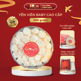  100GR Yến vụn VIÊN BABY Cao Cấp Nguyên Chất Sạch Lông Chính Hãng Yến Sào Khánh Hòa INest Chất Lượng Uy Tín 