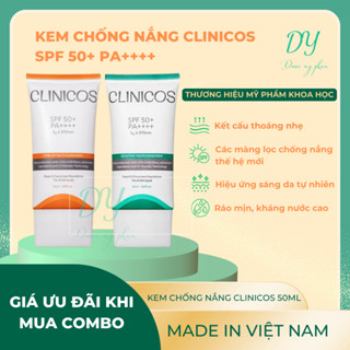 Kem Chống Nắng Clinicos Nâng Tone Dành Cho Da Nhạy Cảm Truth Sunscreen SPF 50 PA++++ 50ML
