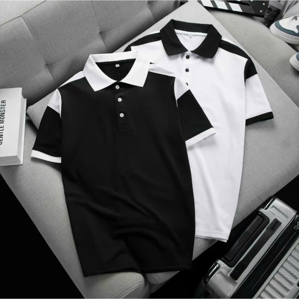 Áo polo g01 cao cấp vải thun cá sấu poly thái 4 chiều