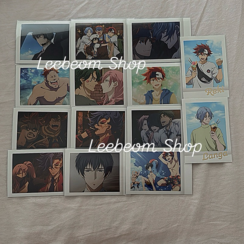 [SẴN] Pack thẻ nhân phẩm polaroid Sk8 the infinity pashakore SK∞ エスケーエイト pola Reki, Langa, Miya