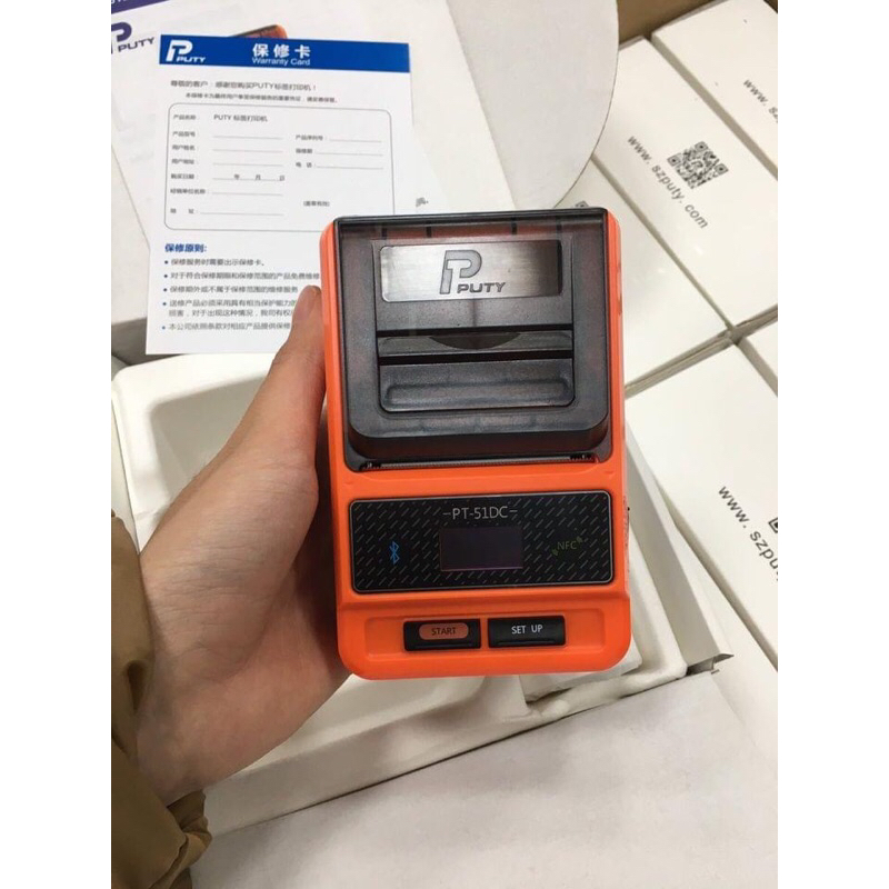 máy in nhiệt cầm tay