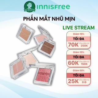  Phấn mắt nhũ mịn innisfree My Eye Shadow  Shimmer & Glitter  1.5~2.2g Hàn Quốc 