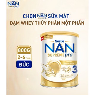 Sữa Nan Đức Supreme Pro Số 3 800g 2-6 Tuổi (Date T10/2026)