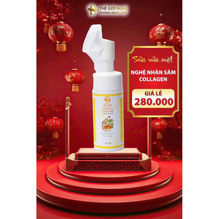 Sữa rửa mặt nghệ nhân sâm collagen