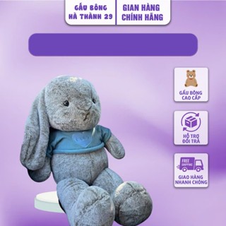 Gấu Bông Thỏ Bunny Tai Dài Lông Tuyết Met2, Gấu Bông Cao Cấp Lông Mềm Mịn  Siêu Cute Hàng Hottrend