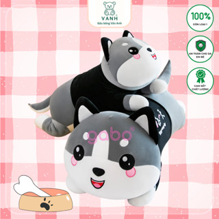 Gấu bông Mèo Alaska Siêu to khổng lồ 1m2, chó bông mặc áo size đại 1m3 gối ôm cho bé, dài, hình thú, cute