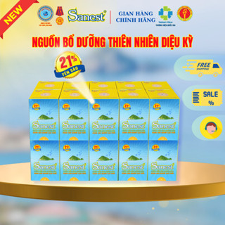  NEW [ Combo 20 lọ] Nước Yến sào Khánh Hòa Sanest 21% - Dành cho Người Cao Tuổi - Có đường