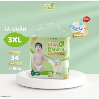 Bỉm/Tả dán/quần cao câp KITIN Natural KÈM QUÀ TẶNG