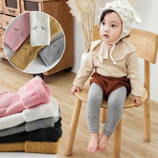 Quần tất len dày ấm hình mèo cho bé từ 0 đến 3 tuổi mềm min ca dãn 4 chiều  mã 7  