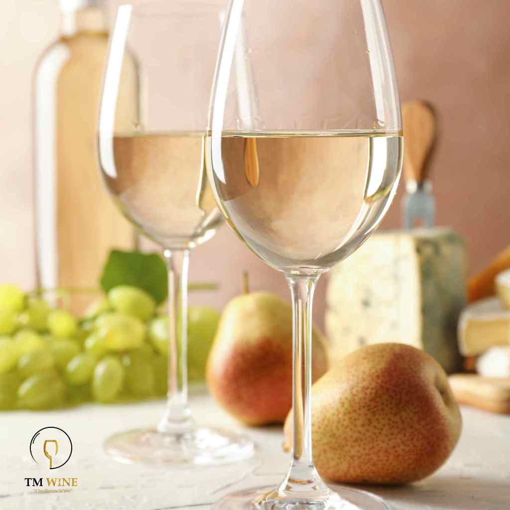 Ly rượu vang trắng - Madison White Wine