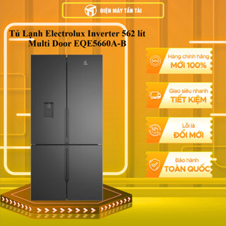 [TẤN TÀI LĐ 0Đ] - EQE5660A-B - Tủ Lạnh Electrolux Inverter 562 lít Multi Door EQE5660A-B