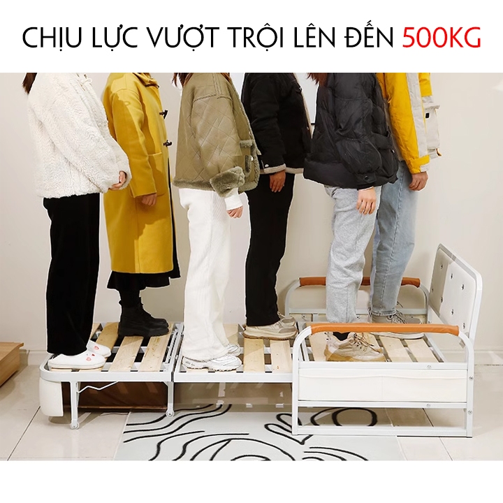 Sofa giường thông minh gấp gọn chất liệu Nano chuyên sofa. Ghế sofa giường đa năng có hộc để đồ | BigBuy360 - bigbuy360.vn