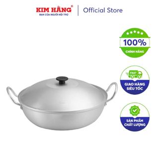 Chảo lẩu nhôm Kim Hằng size 16/18/20/22/24/26cm