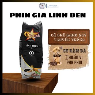  Cà Phê Gia Linh Đen Cao Cấp - Pha Phin Đặc Biệt - Gói 500g - Thương Hiệu Mộc Phát - Đậm Đà Nguyên Chất 