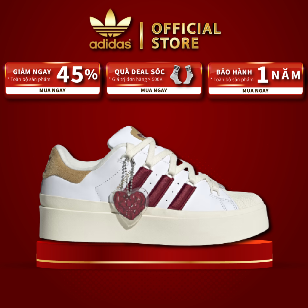 [ CHÍNH HÃNG ] Giày Adidas Superstar Bonega 'Red' GY6793