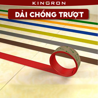 Miếng dán cầu thang chống trơn trượt bằng nhựa PVC Băng dính chống trượt sẵn keo 2 mặt NANORON