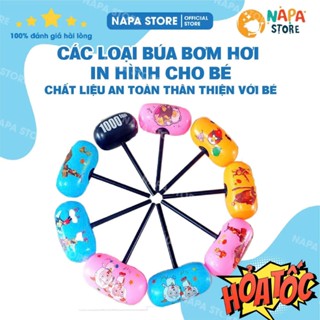 Búa Bơm Hơi Đồ Chơi Họa Tiết In Hình Cho Bé Có Nhiều Loại