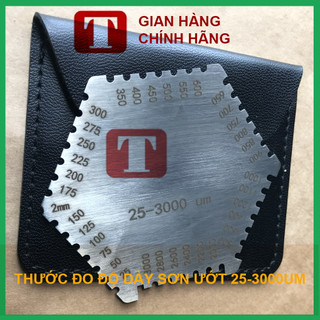 Thước đo độ dày sơn ướt có độ dày 25-2000um
