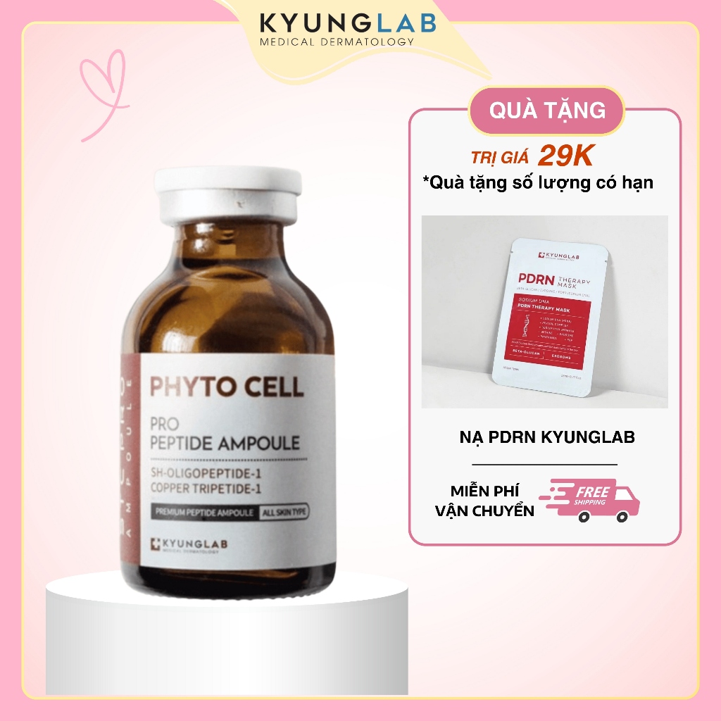 Tế bào gốc Kyung Lab ,Phyto Cell Ampoule Kyung Lab tái tạo da,cải thiện nếp nhăn,phục hồi trẻ hóa da