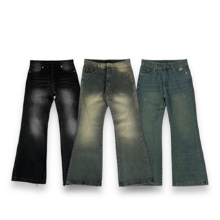 FLARED JEANS - Quần jeans ống loe form unisex nam nữ.