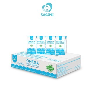   THÙNG 48 HỘP  Sữa Dinh Dưỡng Tiệt Trùng VPMilk Omega - Ít Đường dạng hộp 110ml 