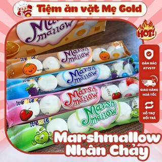  Kẹo Marshmallow Nhân Chảy Vị Trái Cây Kẹo Xốp Marsh Mallow Thái Lan Kẹo Dẻo Trái Cây Đồ Ăn Vặt 