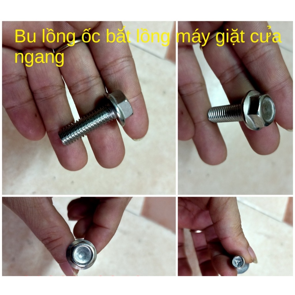 Bu lông ốc bắt càng giữ lồng máy giặt