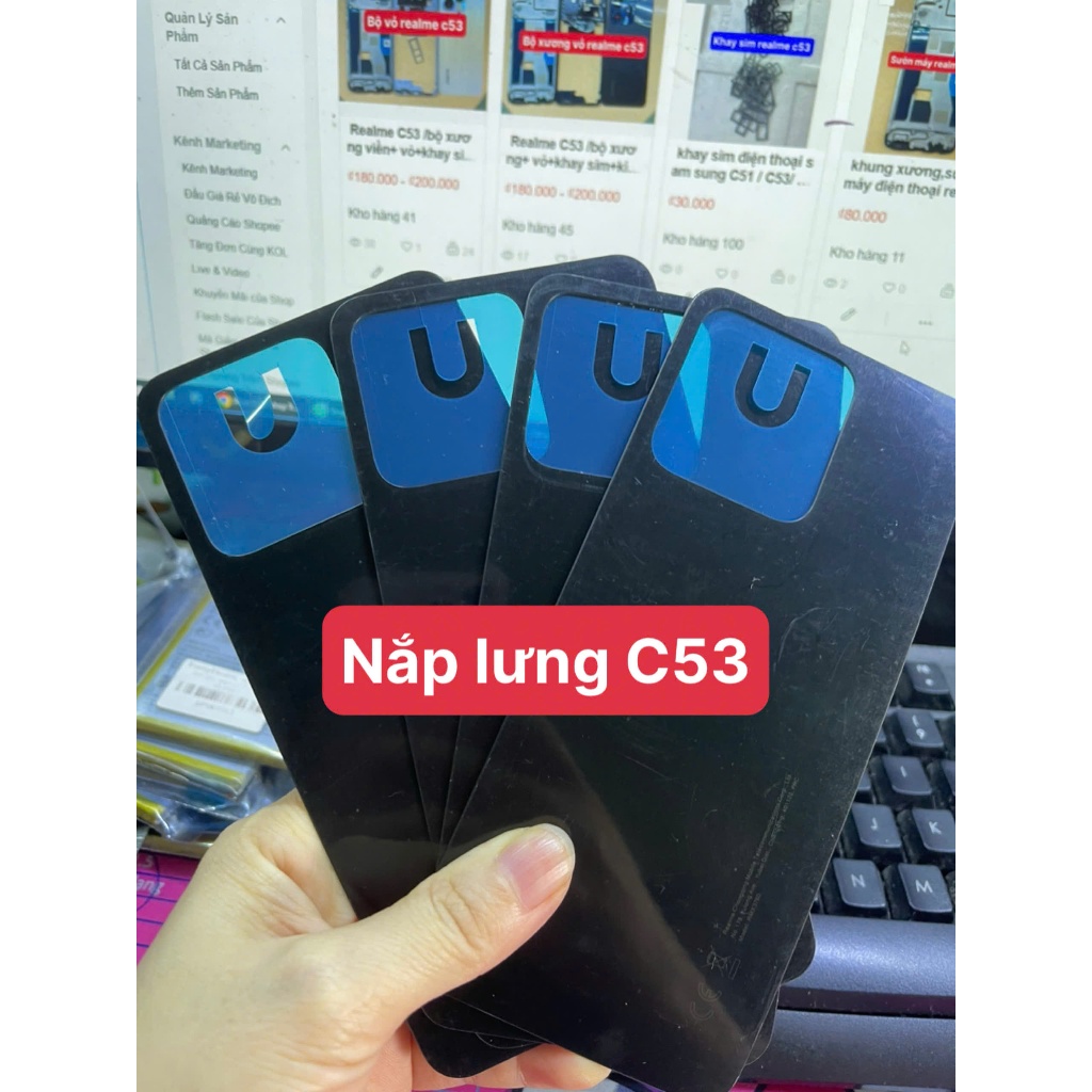 Realme C53,Nắp lưng sau điện thoại Realme C53