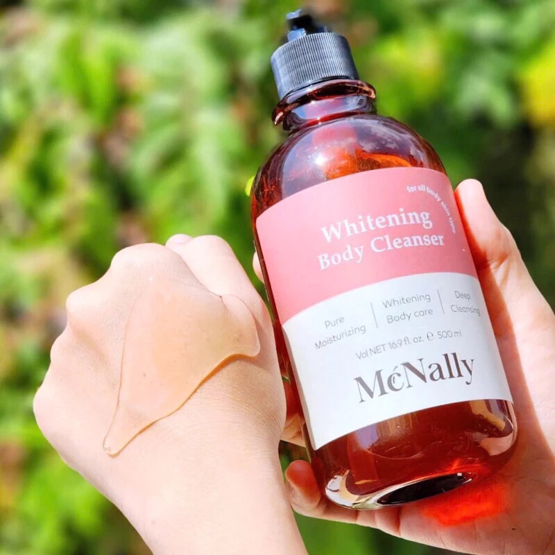 Sữa Tắm Dưỡng Thể Trắng Da Hương Nước Hoa Mcnally Dưỡng Ẩm, Sáng Da, Cho Da Mềm Mịn