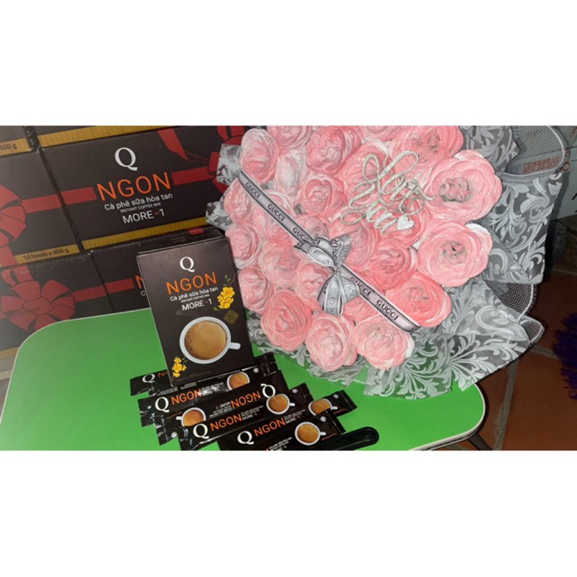 [Mẫu Xuân 2026🌸] Cafe Q.Ngon Trần Quang Hộp - 20 gói